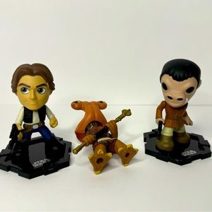 Funko Mini Mystery Star Wars Series Classic Han Solo Snaggletooth and Hammerhead